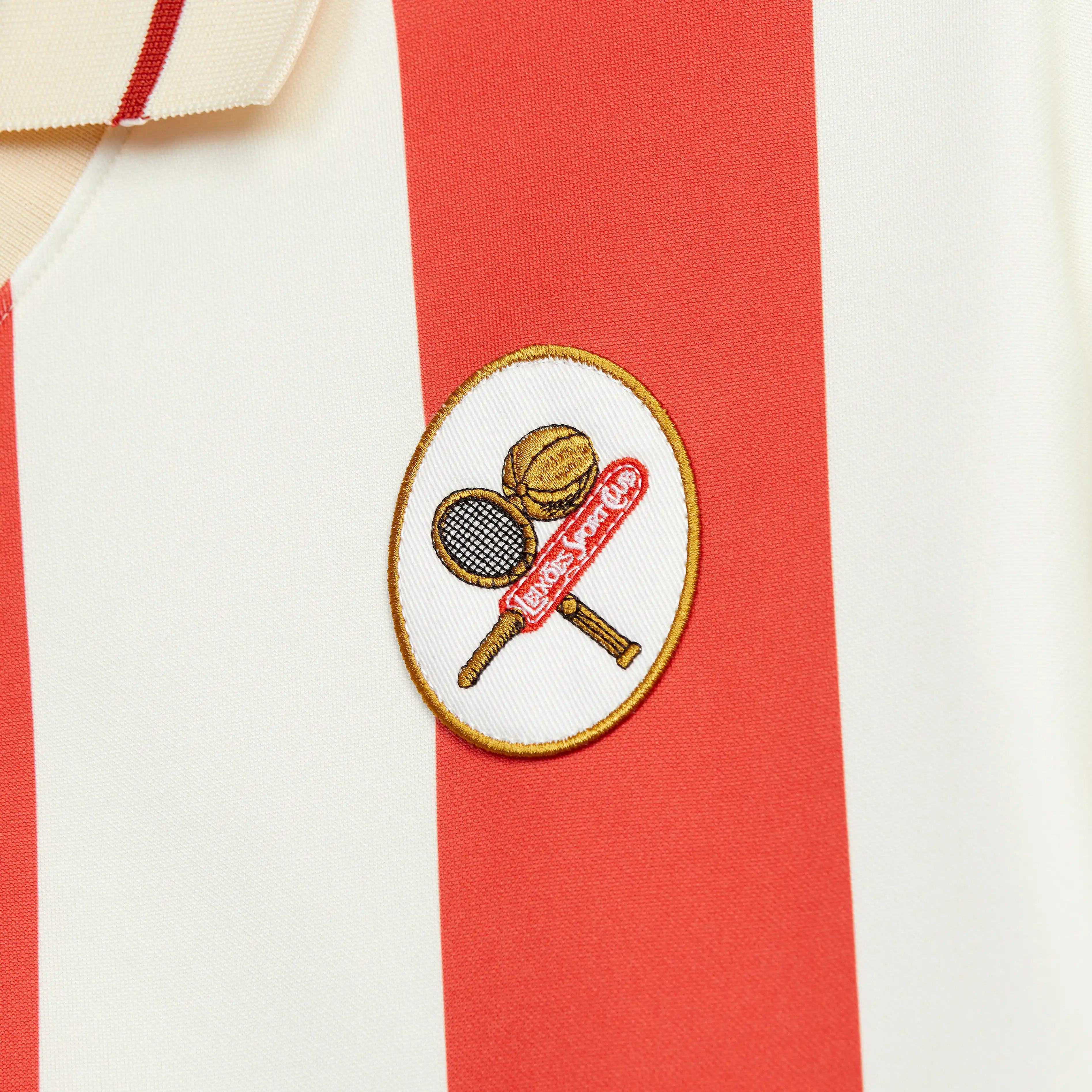 Jersey t-shirt in red and off-white - Leixões Sports Club colaboration - Coup D'État Portugal