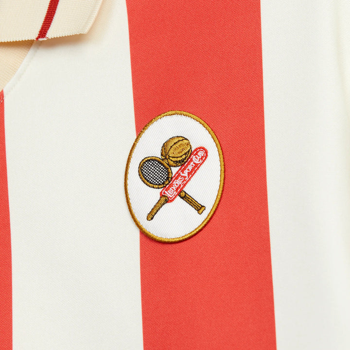 Jersey t-shirt in red and off-white - Leixões Sports Club colaboration - Coup D'État Portugal