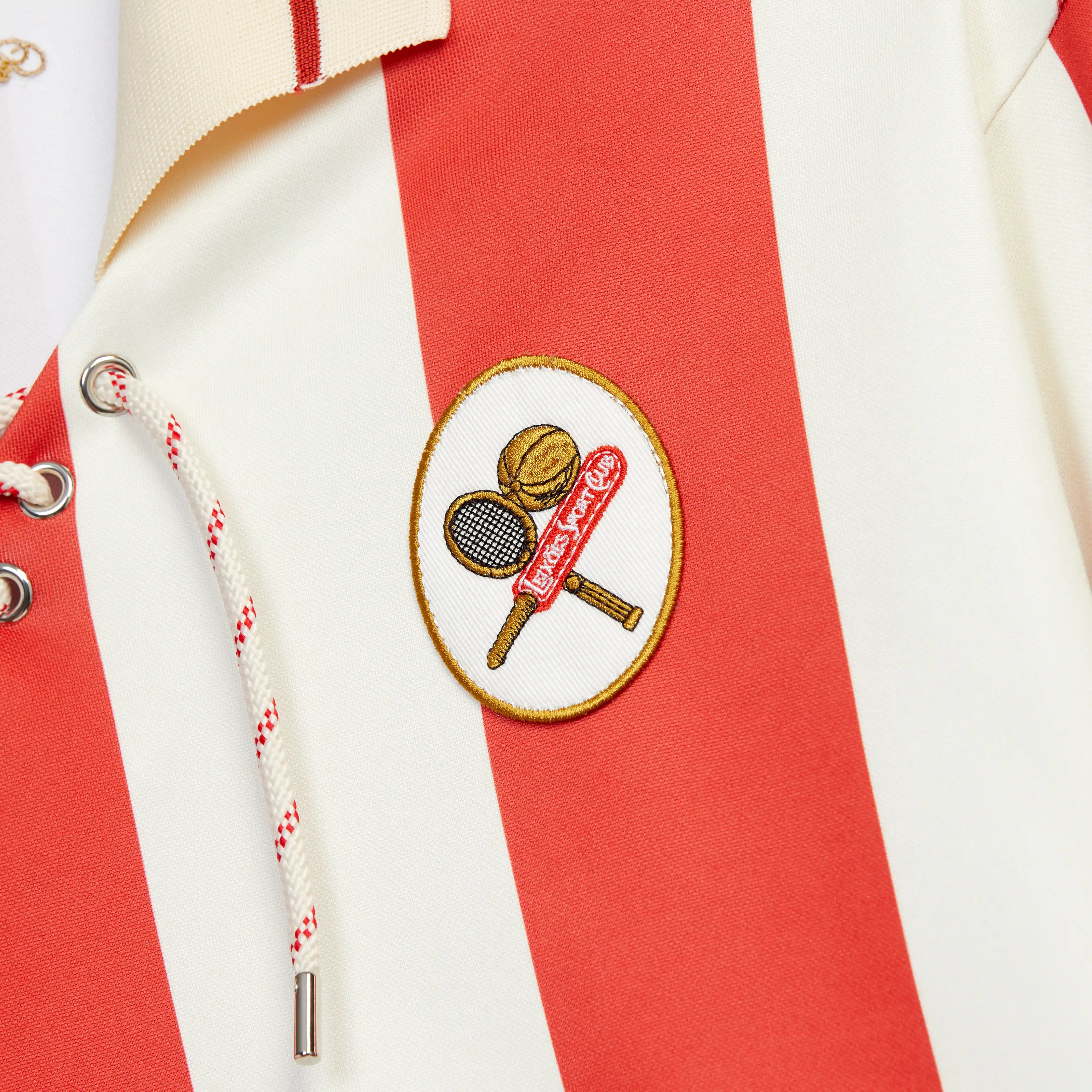 Long sleeve Jersey in Red and Off-White - Leixões Sports Club collaboration - Coup D'État Portugal