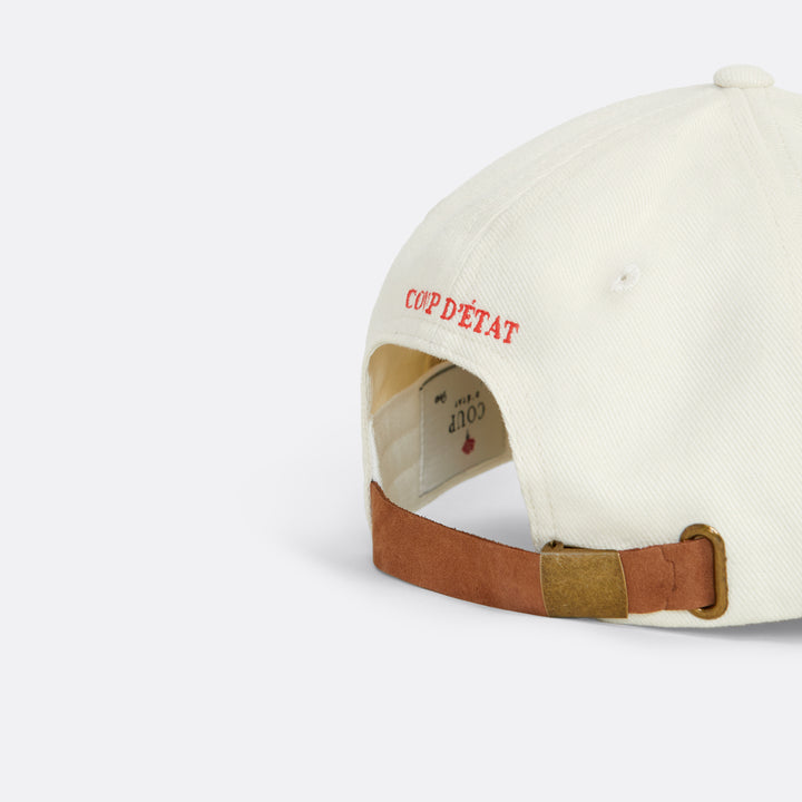 Coup D'État Classic Cap in Off-White and Green - Coup D'État Portugal