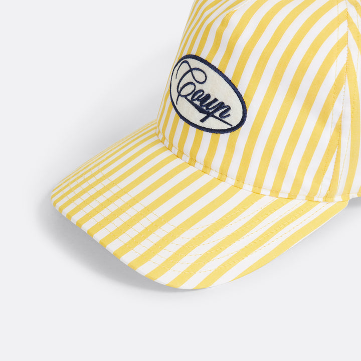 Yellow Stripes cap - Front Patch - Coup D'État Portugal