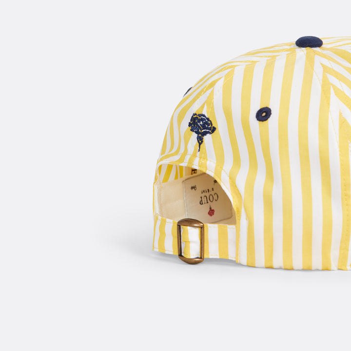 Yellow Stripes cap - Front Patch - Coup D'État Portugal