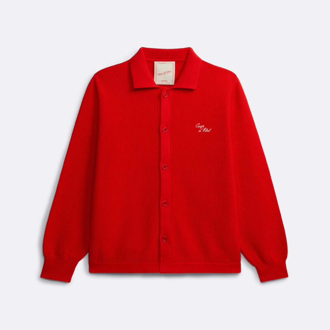 Knitted Long Sleeve Shirt