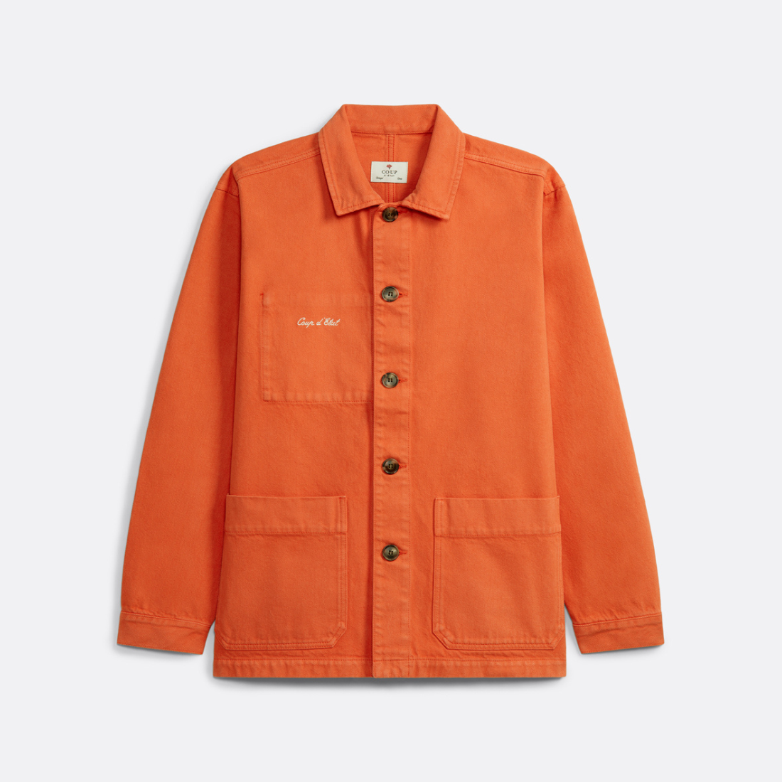 Overshirt Washed Red