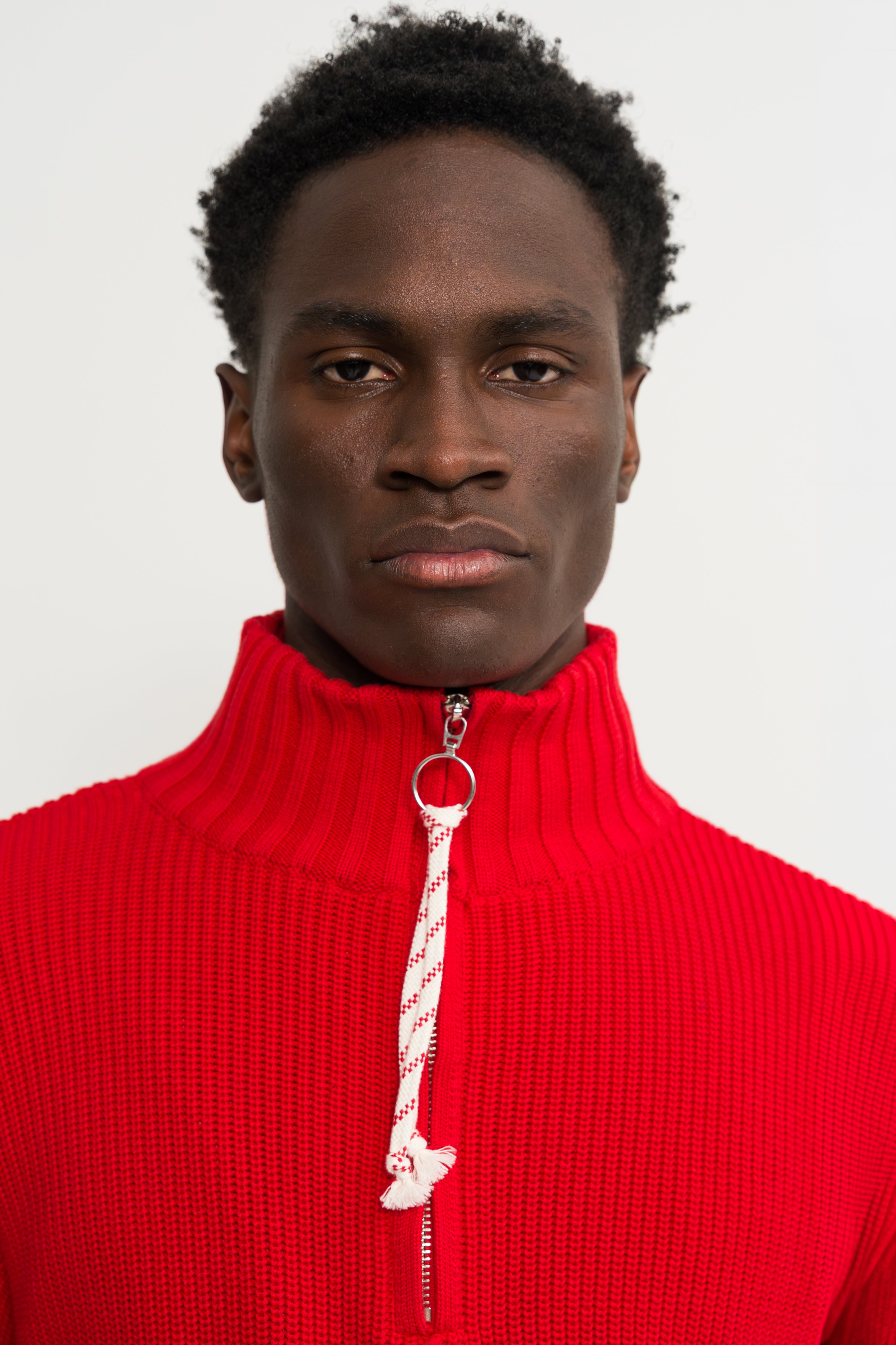 Knitted Quarter Zip
