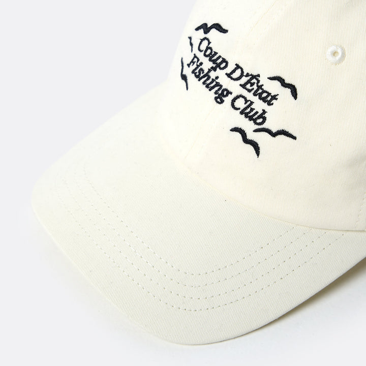 Fishing Club cap in White - Coup D'État Portugal