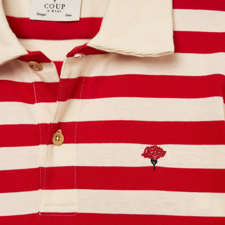 Sailor Polo with Red stripes - Coup D'État Portugal