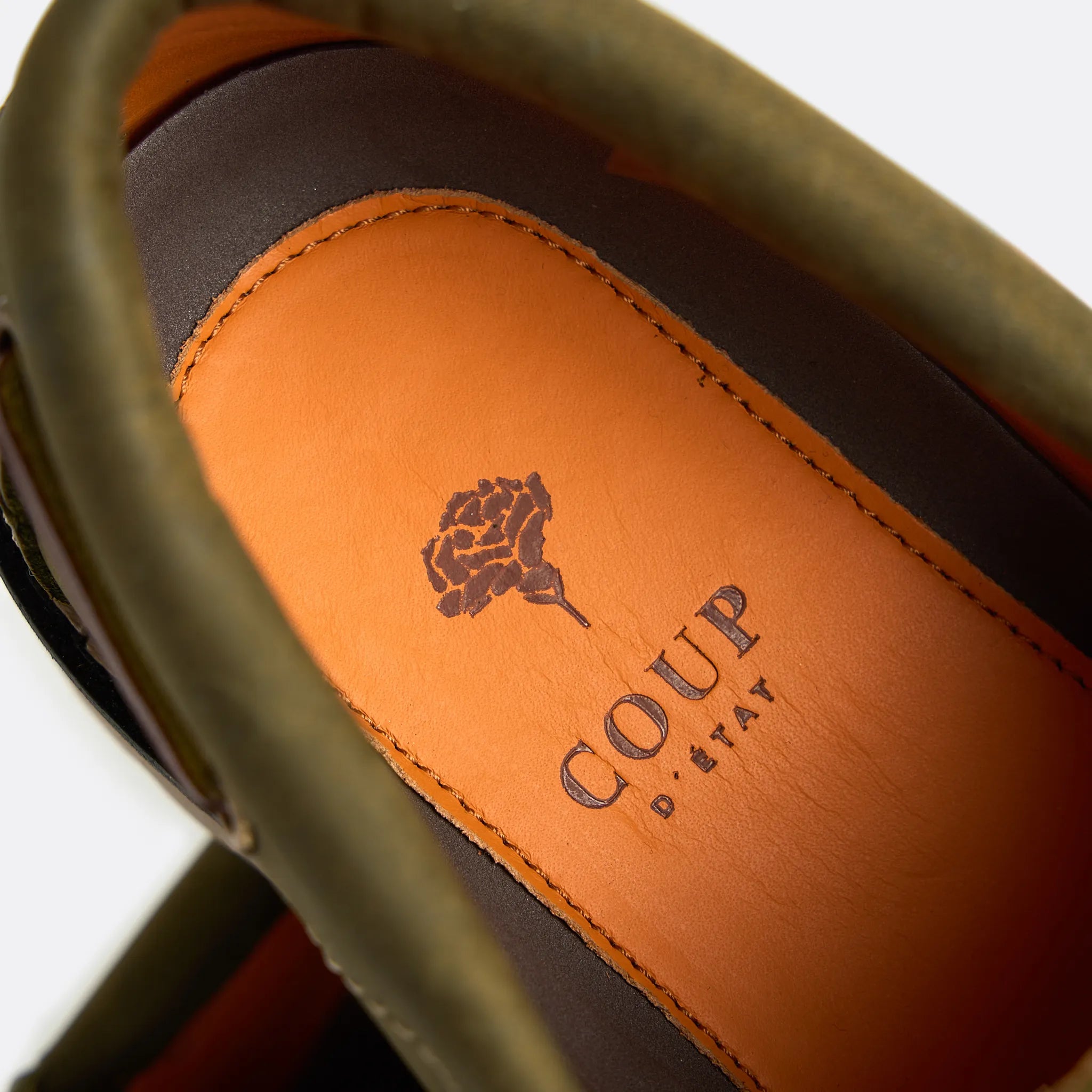 1640 Shoes in Dark Green - Handcrafted Leather - Coup D'État Portugal