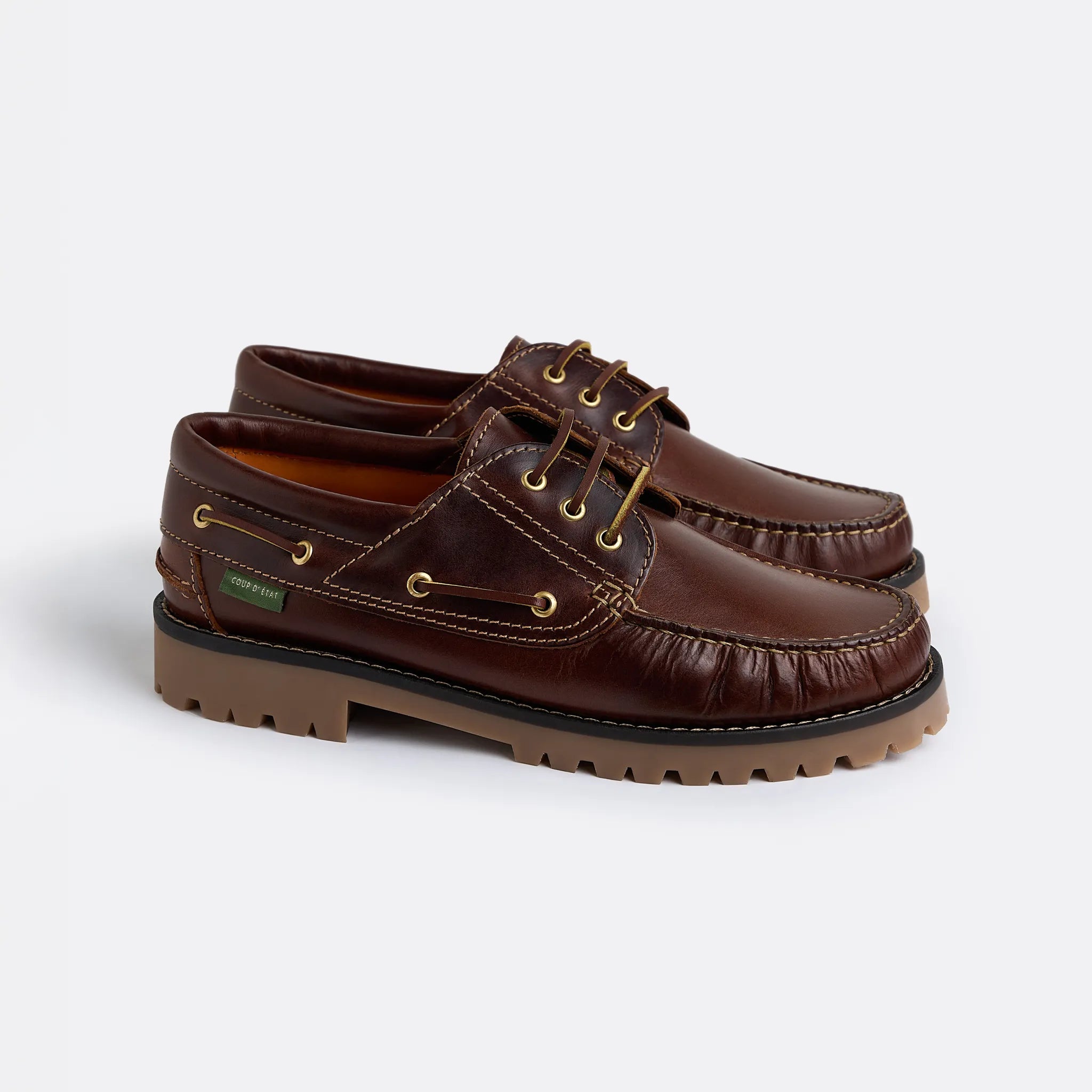 1640 Shoes in Brown - Handcrafted Leather - Coup D'État Portugal