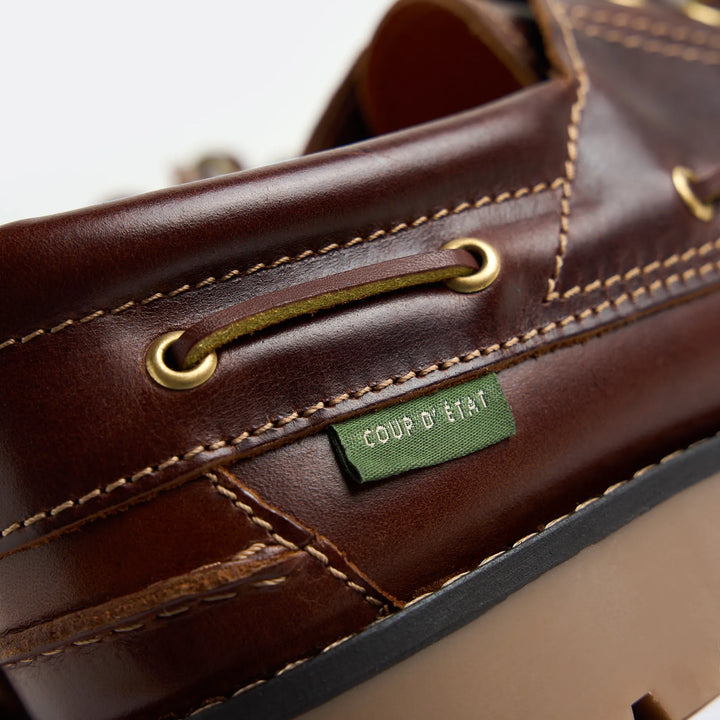 1640 Shoes in Brown - Handcrafted Leather - Coup D'État Portugal
