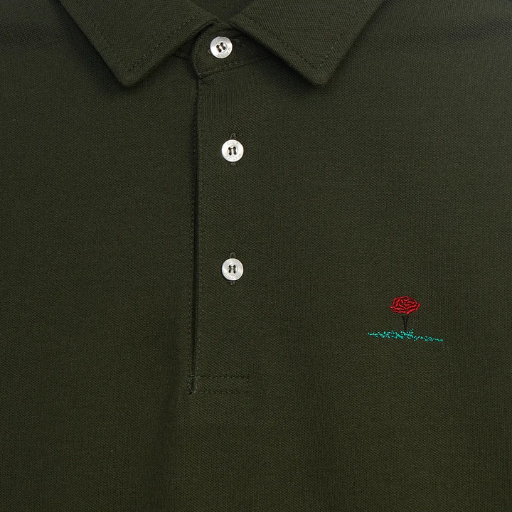 Green short sleeve polo - Coup D'État and Matize Golf Portugal