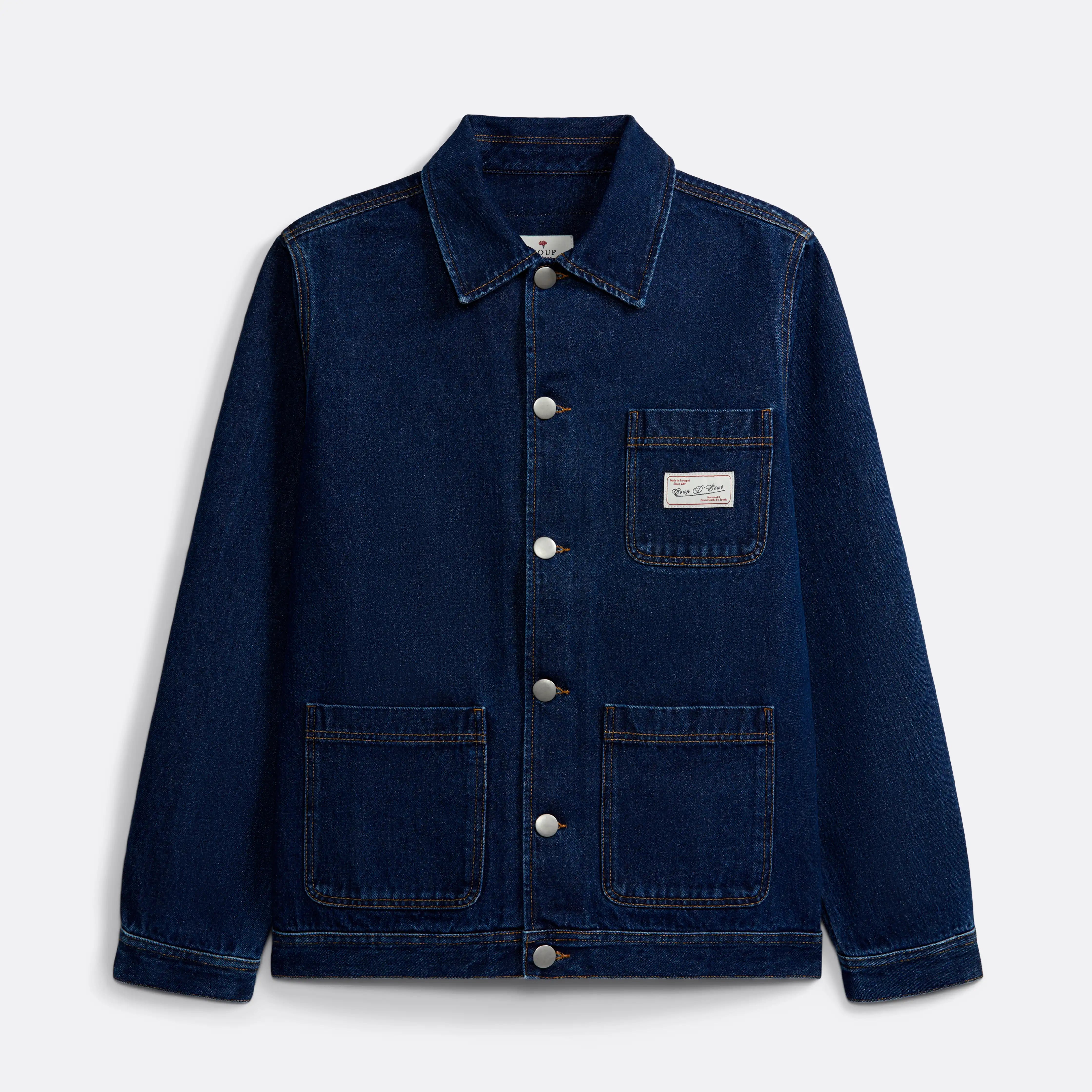 Denim Jacket in dark Blue - Coup D'État Portugal