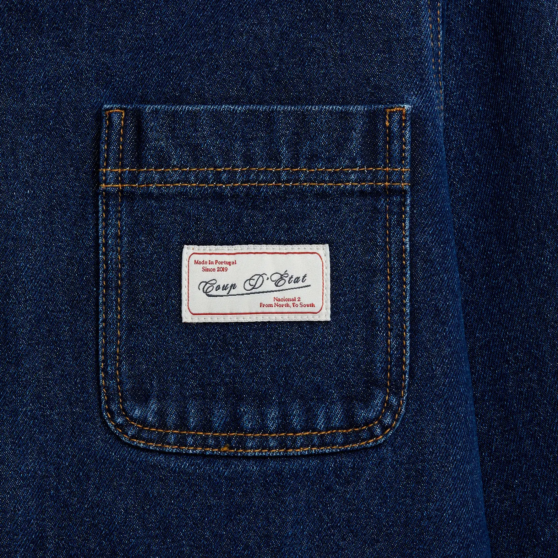 Denim Jacket in dark Blue - Coup D'État Portugal