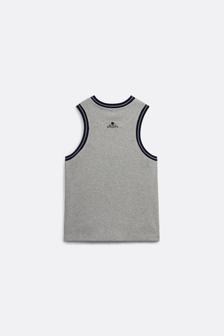 Tank top in Gray - Coup D'État Portugal