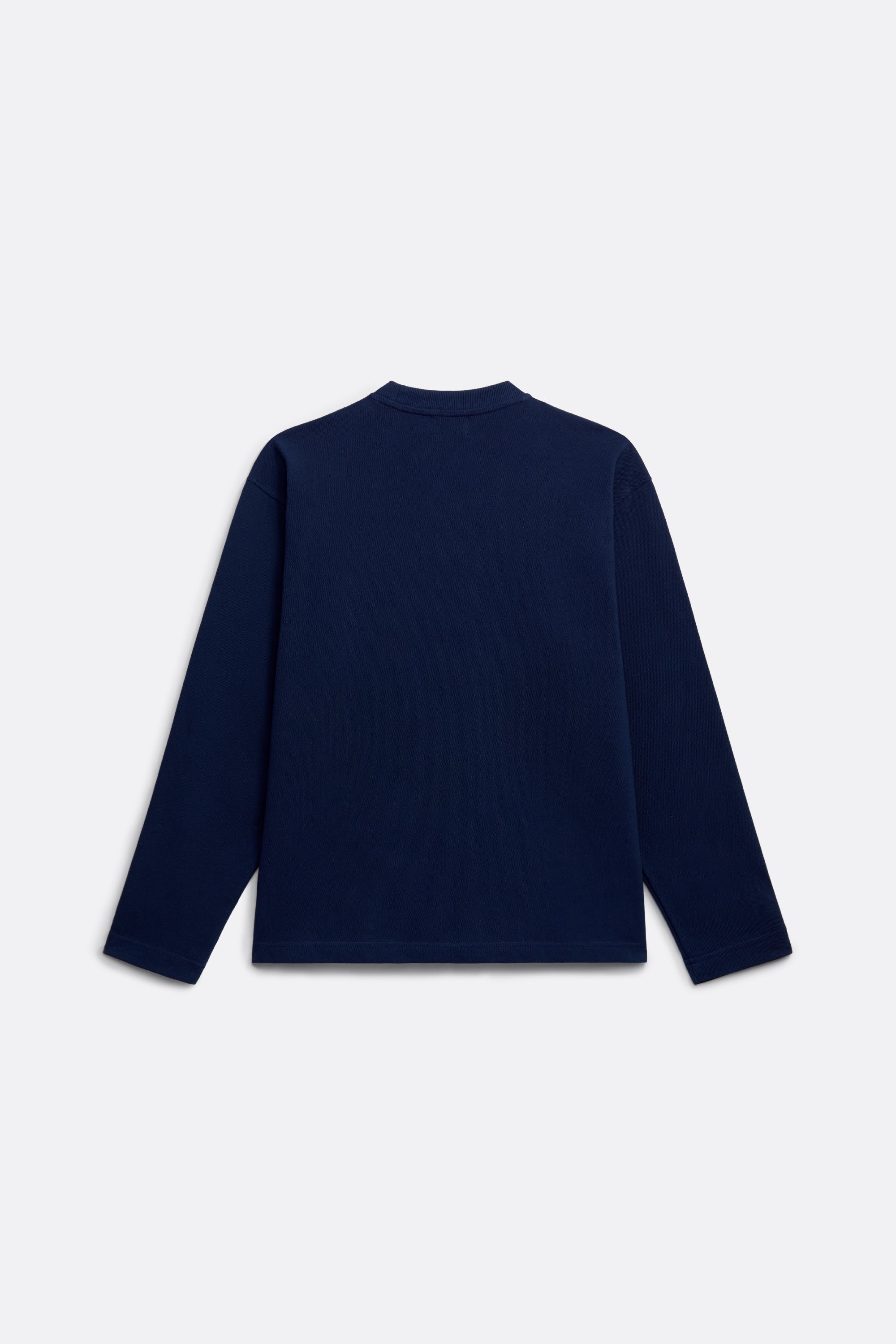 Longsleeve logo t-shirt in Navy blue - Coup D'État Portugal
