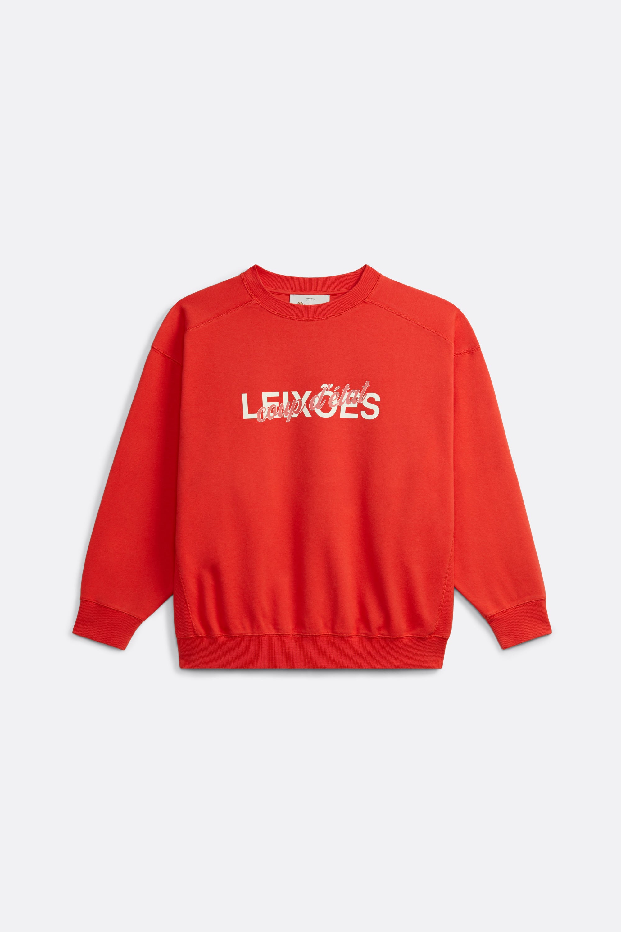 Sweatshirt in Red - Leixões Sports Club collaboration - Coup D'État Portugal