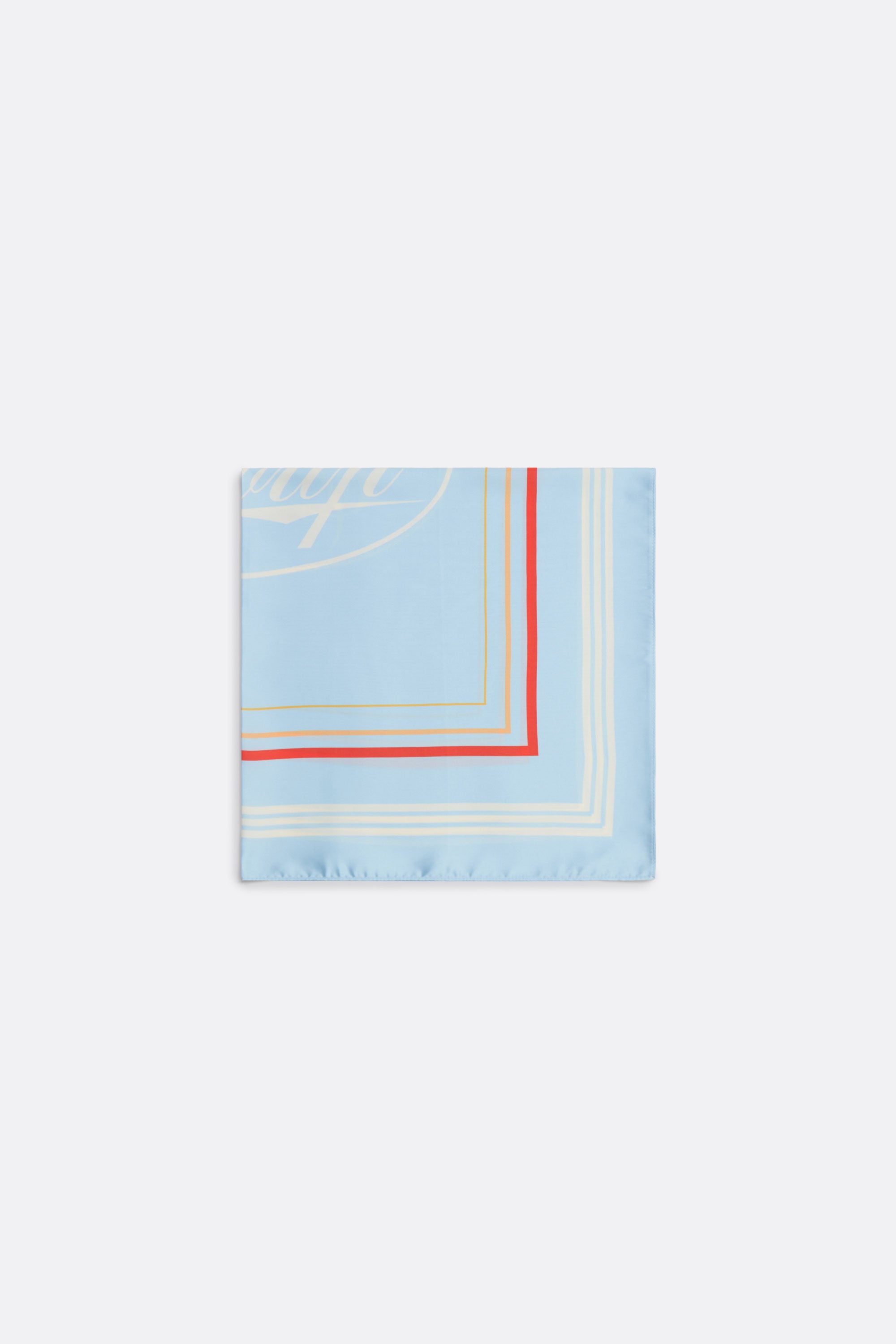 Coup Logo Scarf in baby blue - Coup D'État Portugal