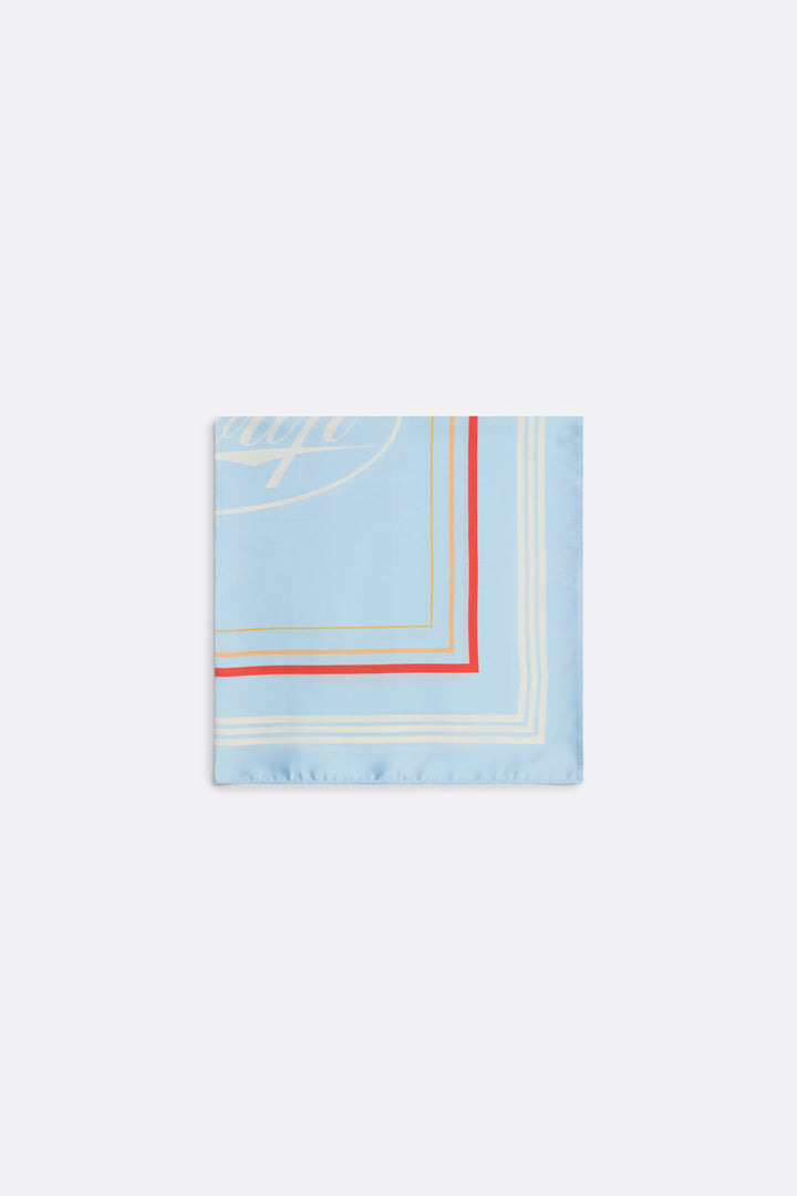 Coup Logo Scarf in baby blue - Coup D'État Portugal