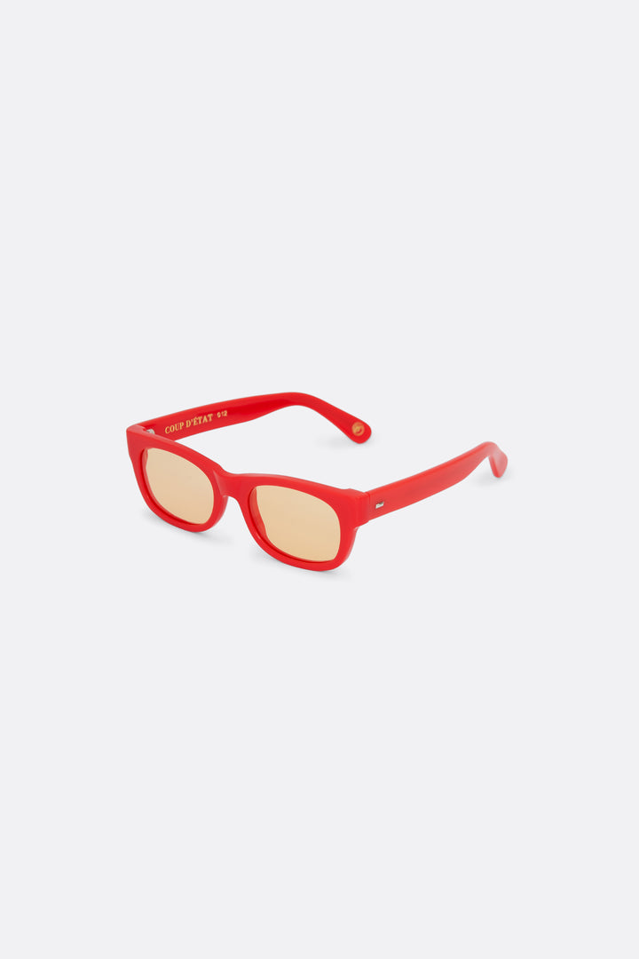 Sunglasses in Red - Yellow Lenses - Coup D'État Portugal