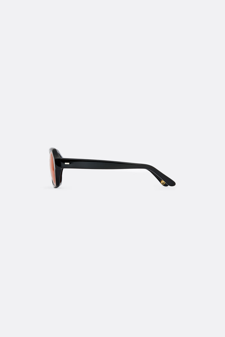 Sunglasses in Black - Yellow lenses - Coup D'État Portugal