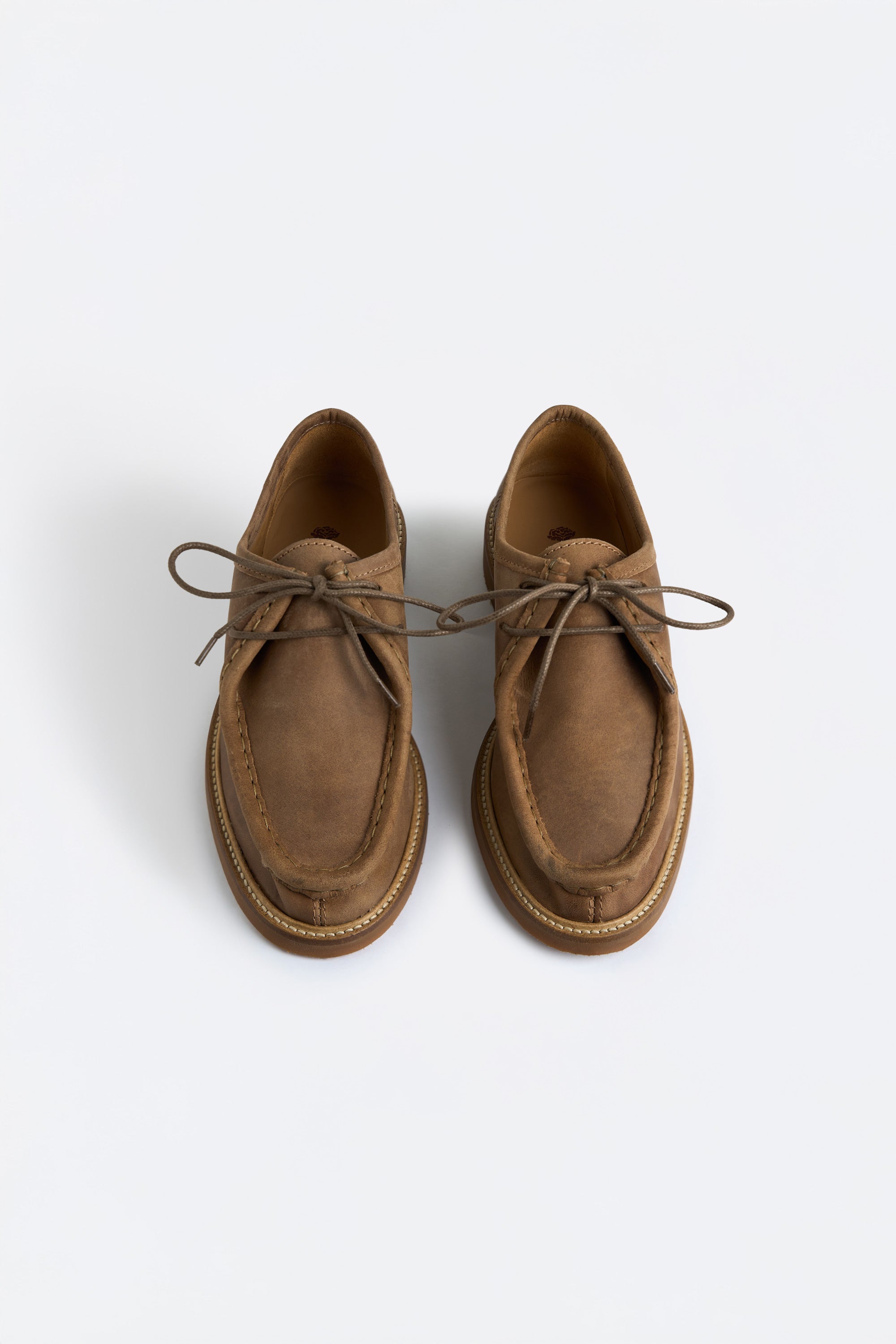 1974 shoes in Brown Suede - Handcrafted Leather - Coup D'État Portugal