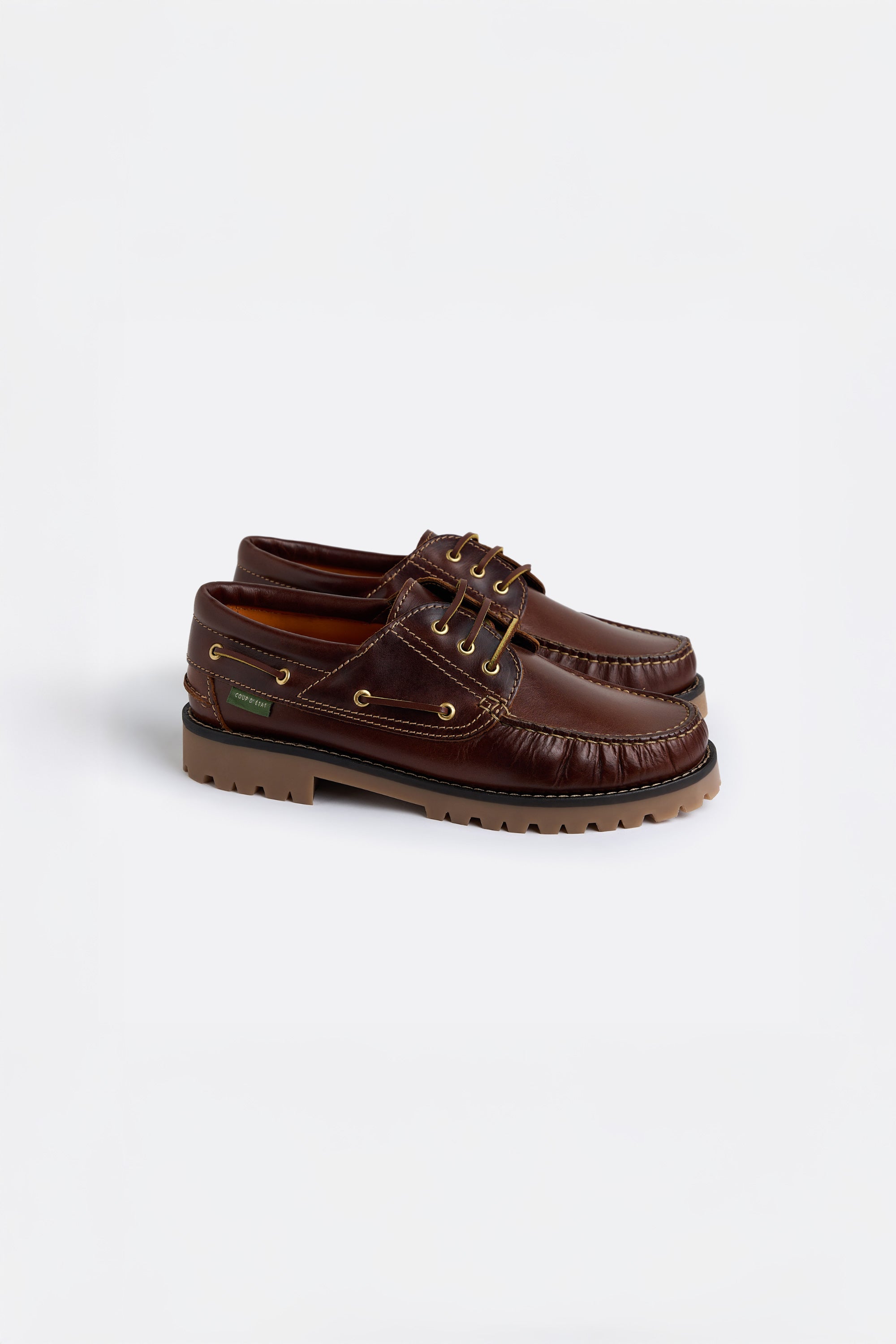 1640 Shoes in Brown - Handcrafted Leather - Coup D'État Portugal