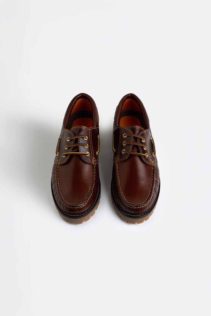 1640 Shoes in Brown - Handcrafted Leather - Coup D'État Portugal