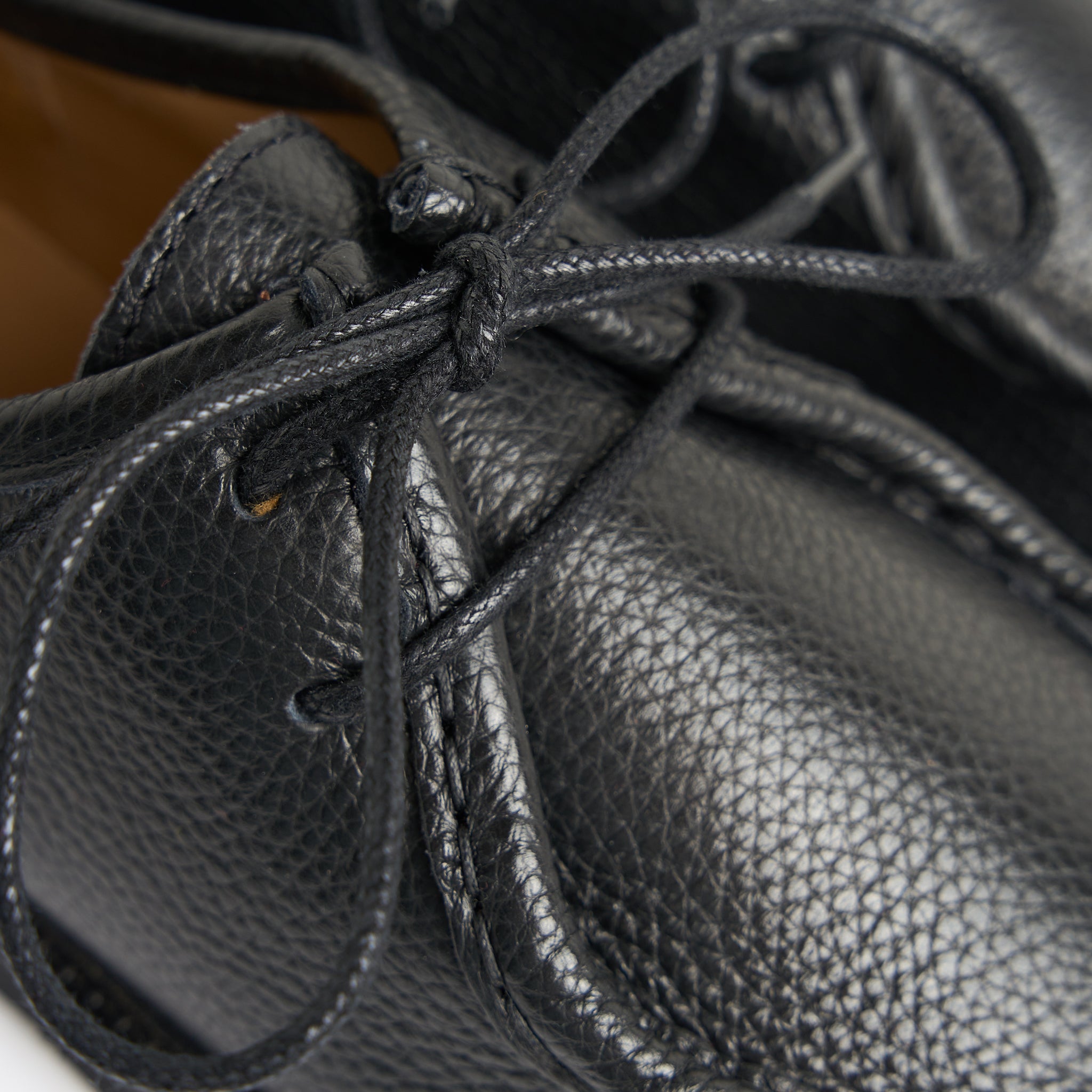 1974 Shoes in Black Leather - Coup D'État Portugal