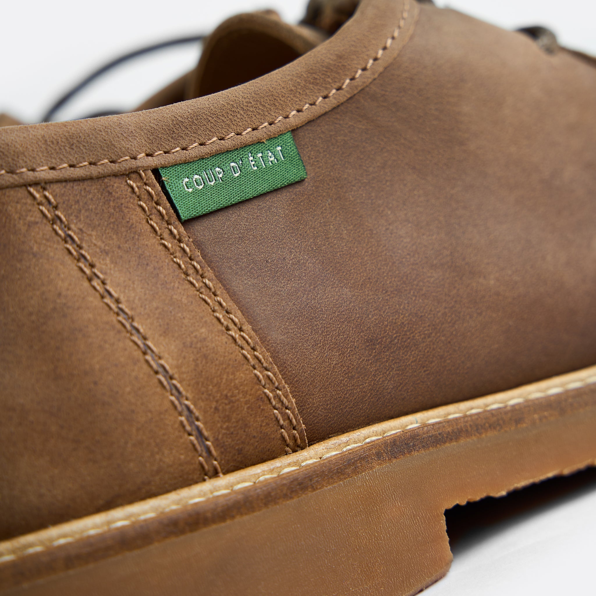 1974 Shoes in Camel - Leather - Coup D'État Portugal