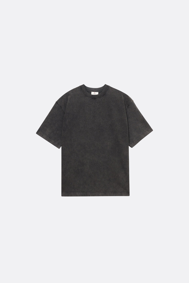 Sailing rope t-shirt in washed Black - Coup D'État Portugal