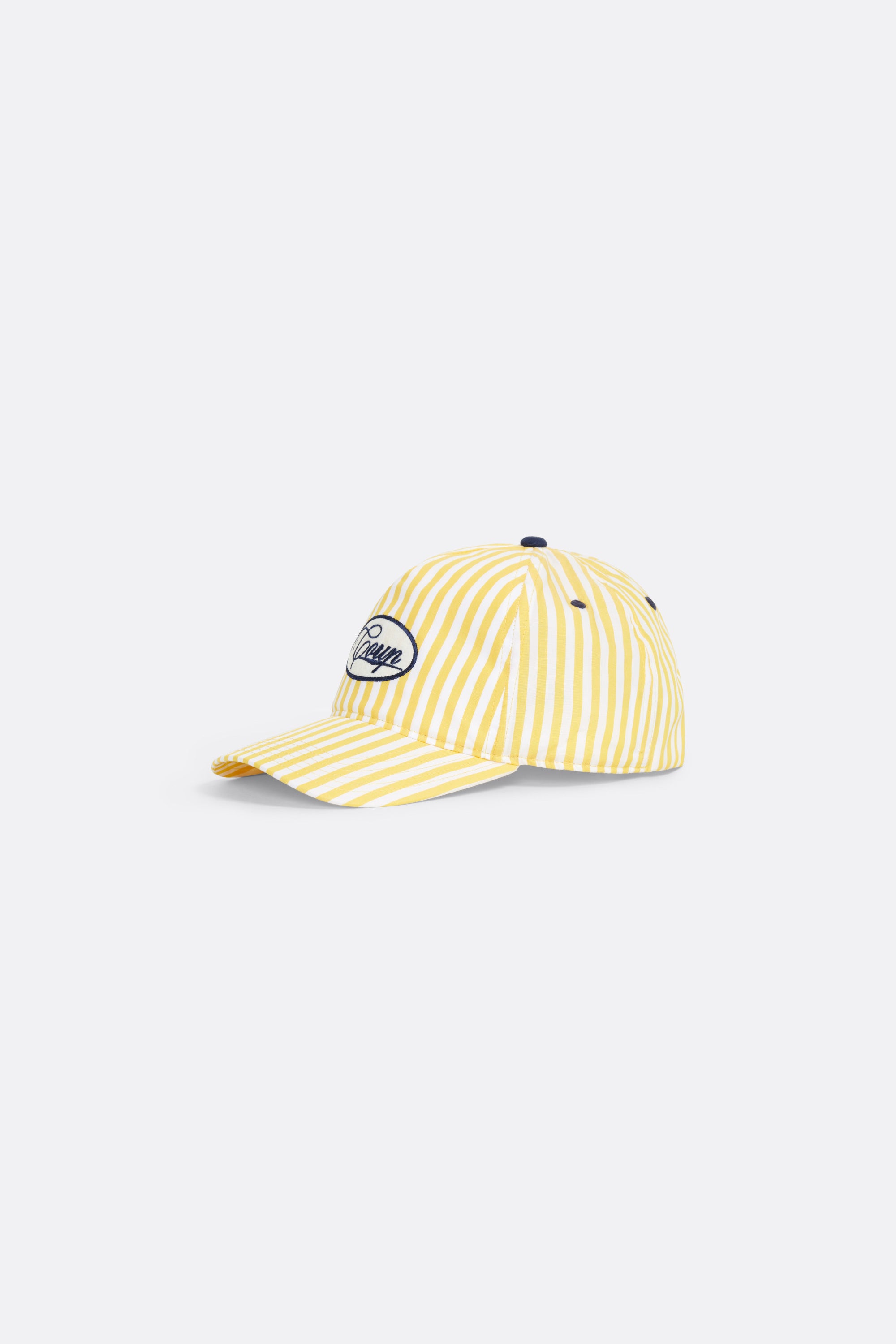 Yellow Stripes cap - Front Patch - Coup D'État Portugal