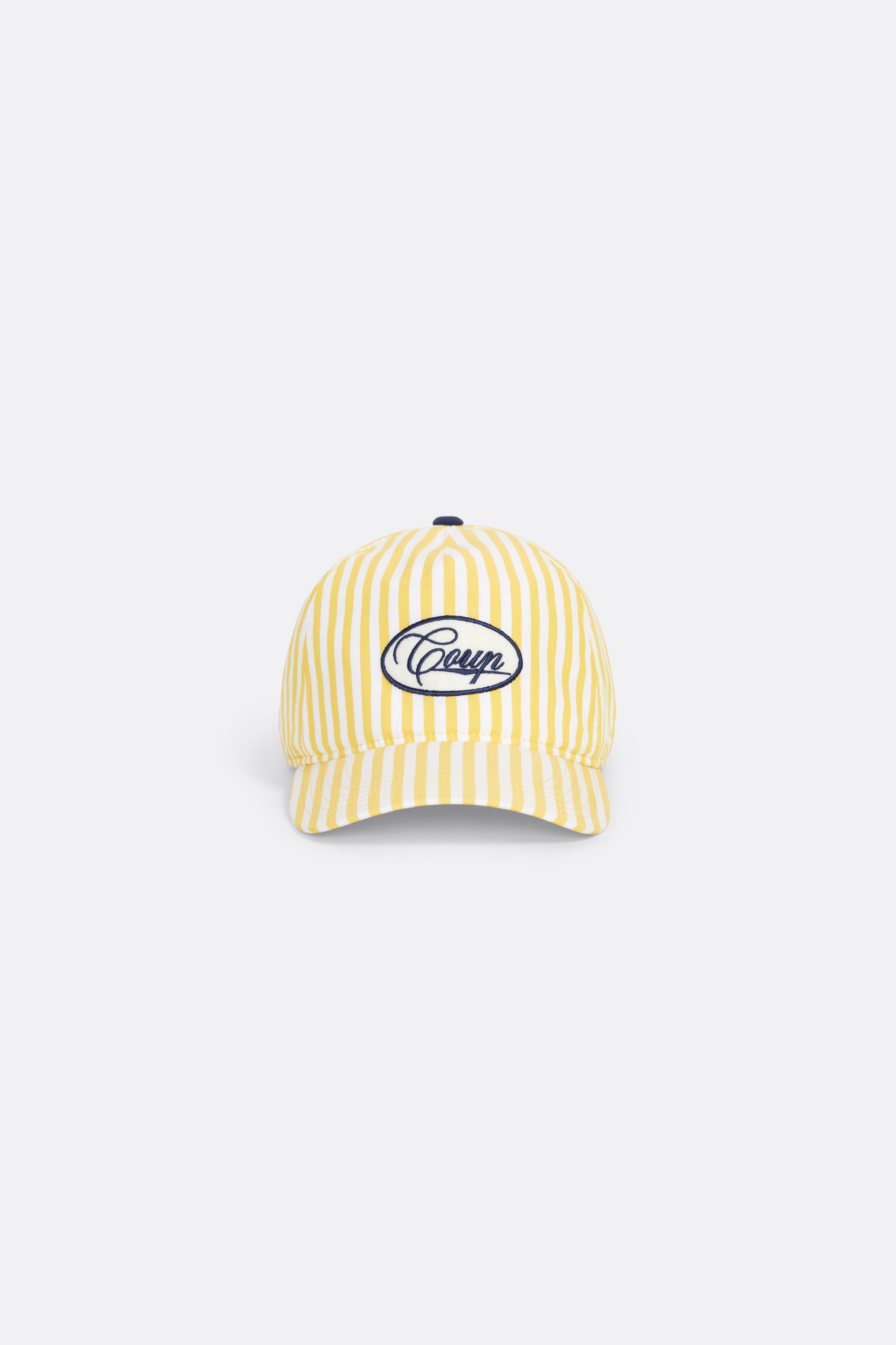 Yellow Stripes cap - Front Patch - Coup D'État Portugal
