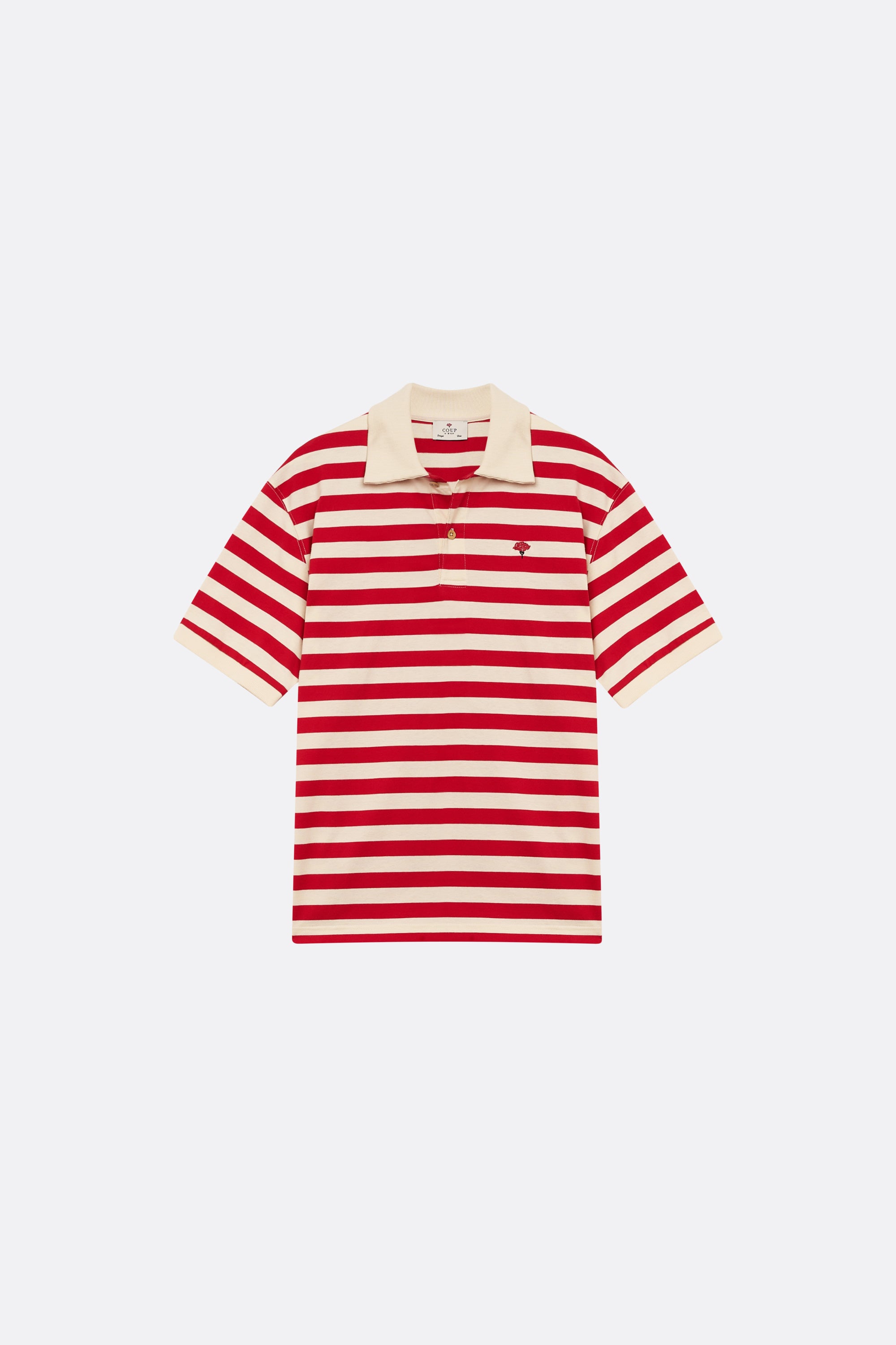 Sailor Polo with Red stripes - Coup D'État Portugal