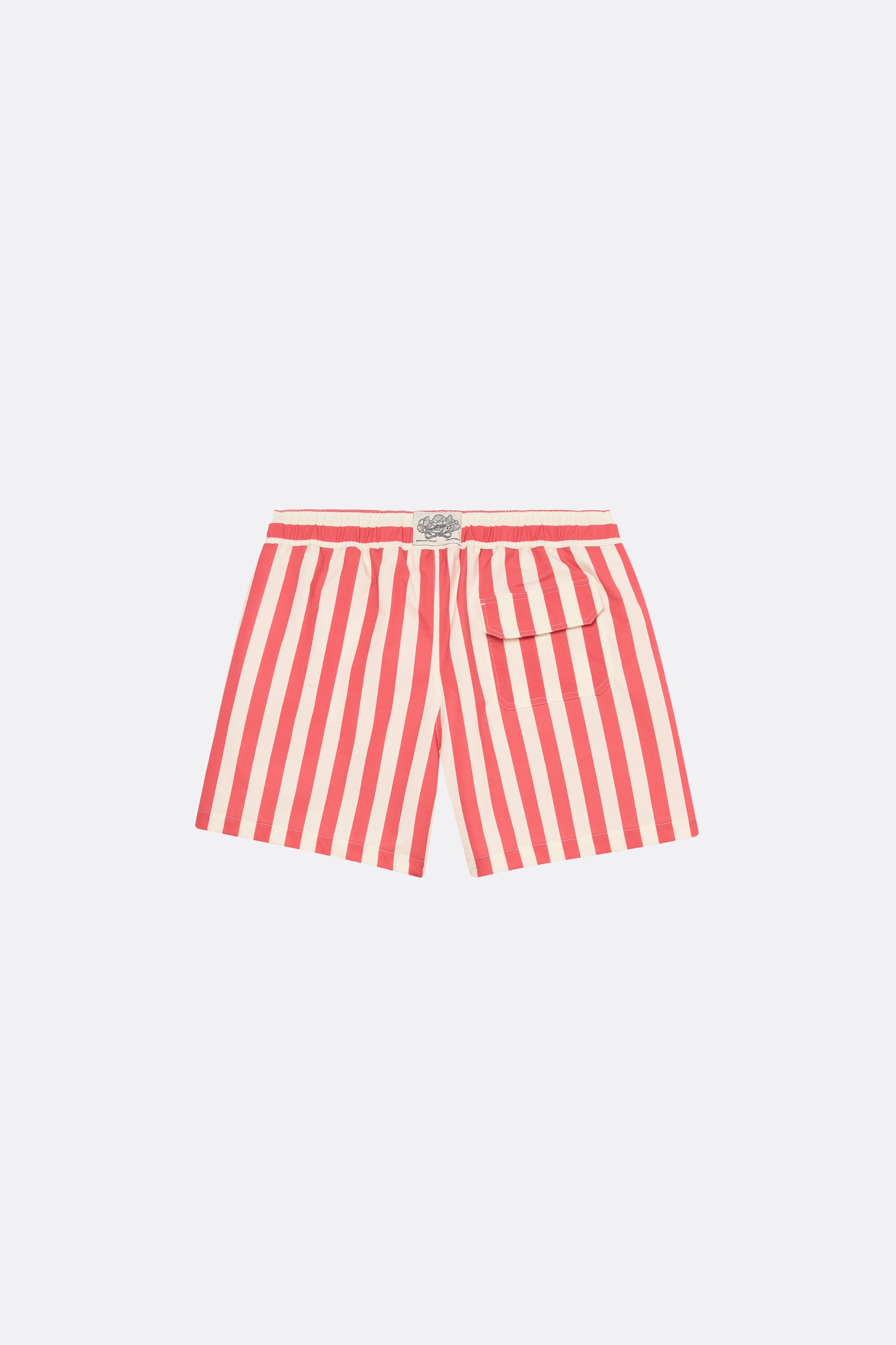 Sailor shorts in Red Stripes - Swimwear - Coup D'État Portugal