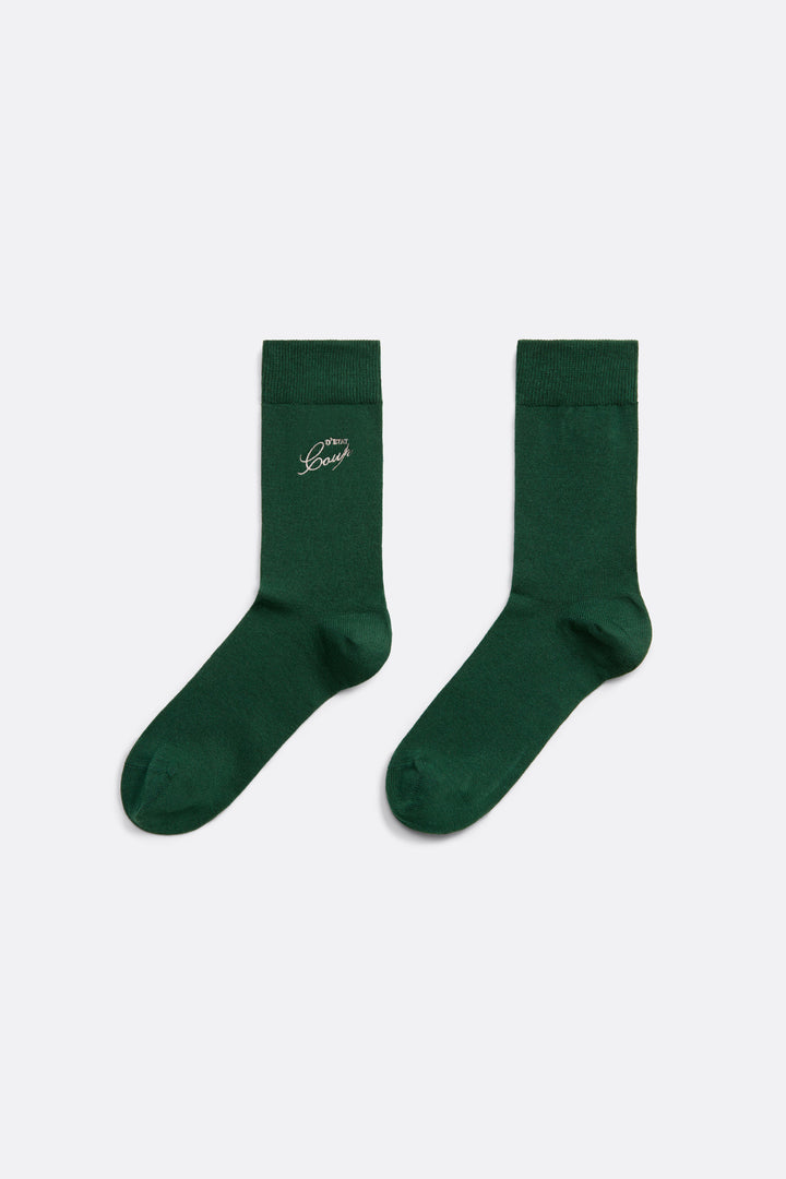 Classic socks in Green - Coup D'État Portugal