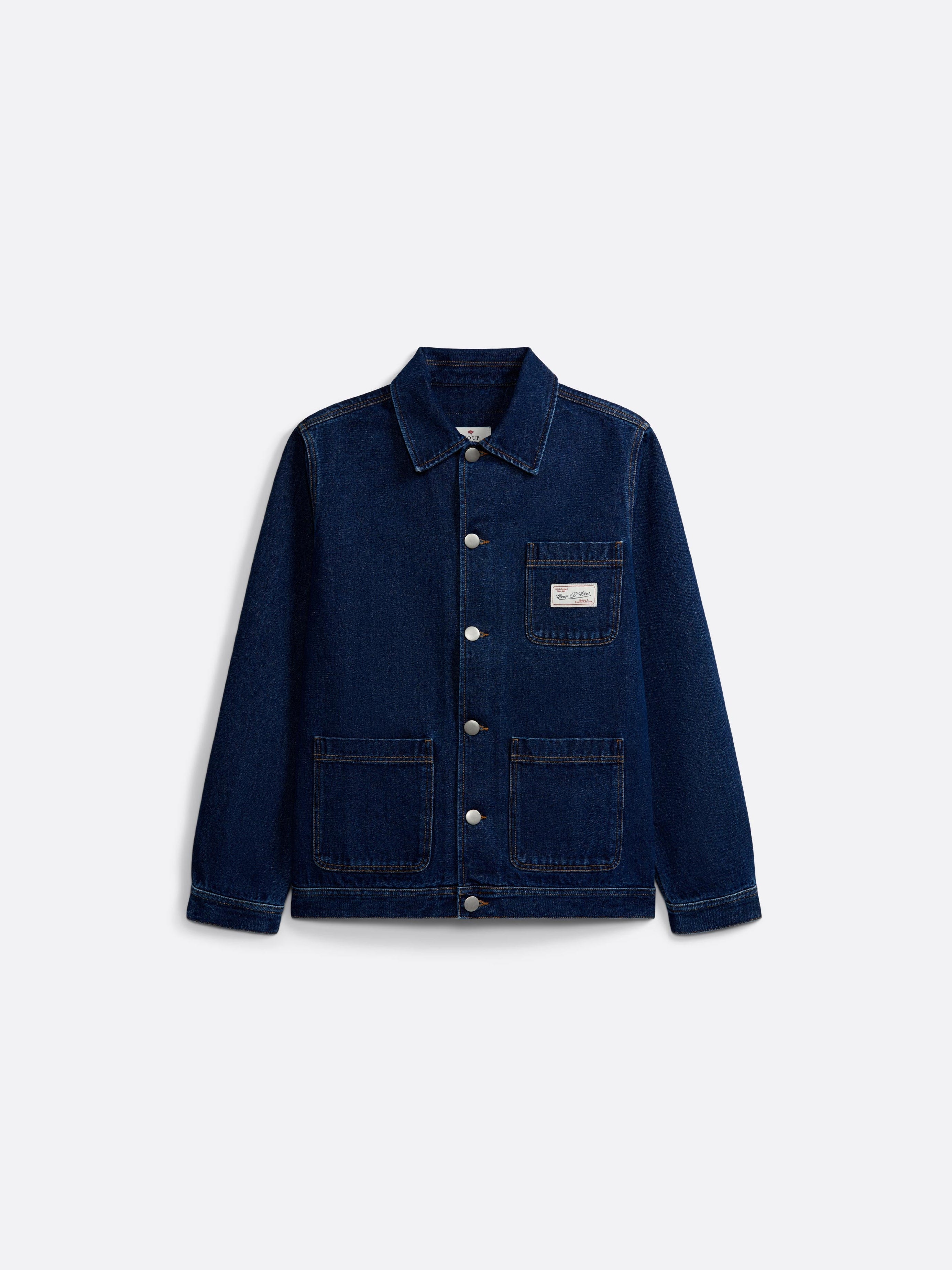 Denim Jacket in dark Blue - Coup D'État Portugal