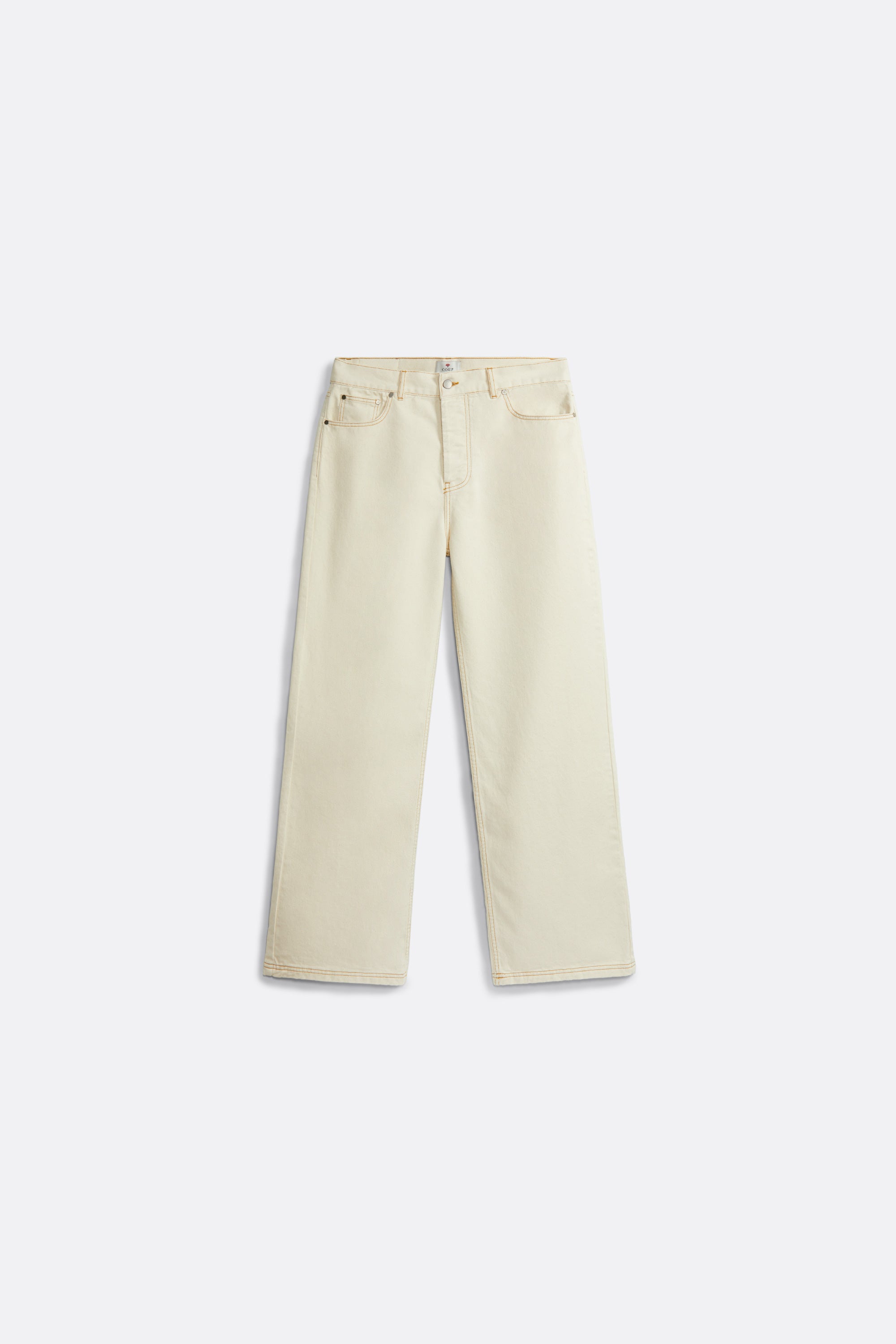 Straight Raw Denim Trousers - Coup D'État Portugal