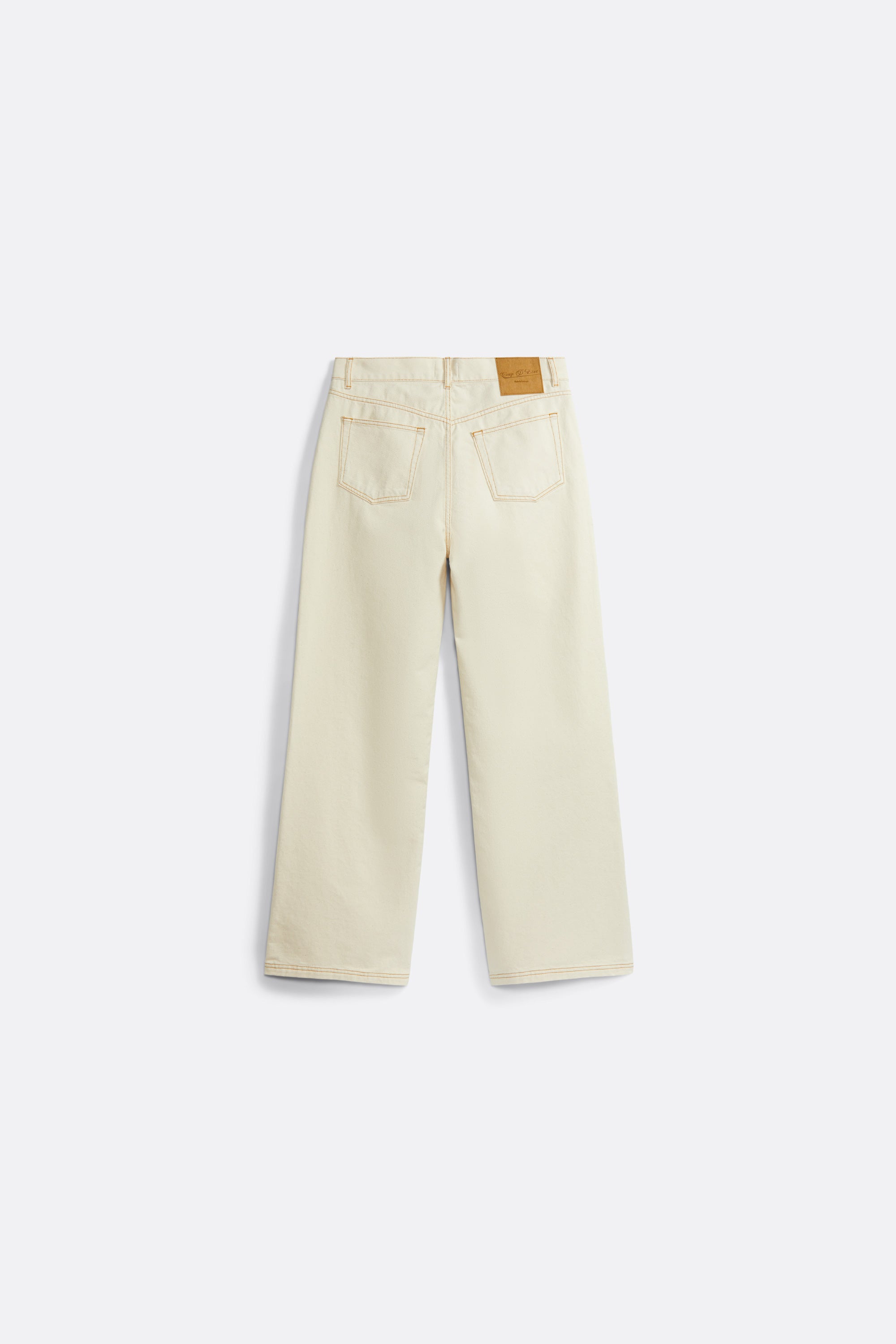 Straight Raw Denim Trousers - Coup D'État Portugal