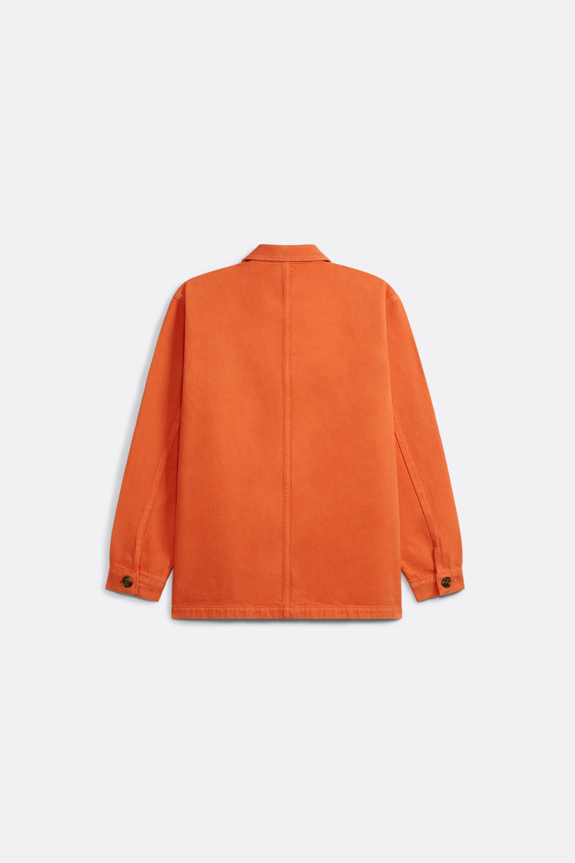 Overshirt in washed Red - Canvas - Coup D'État Portugal