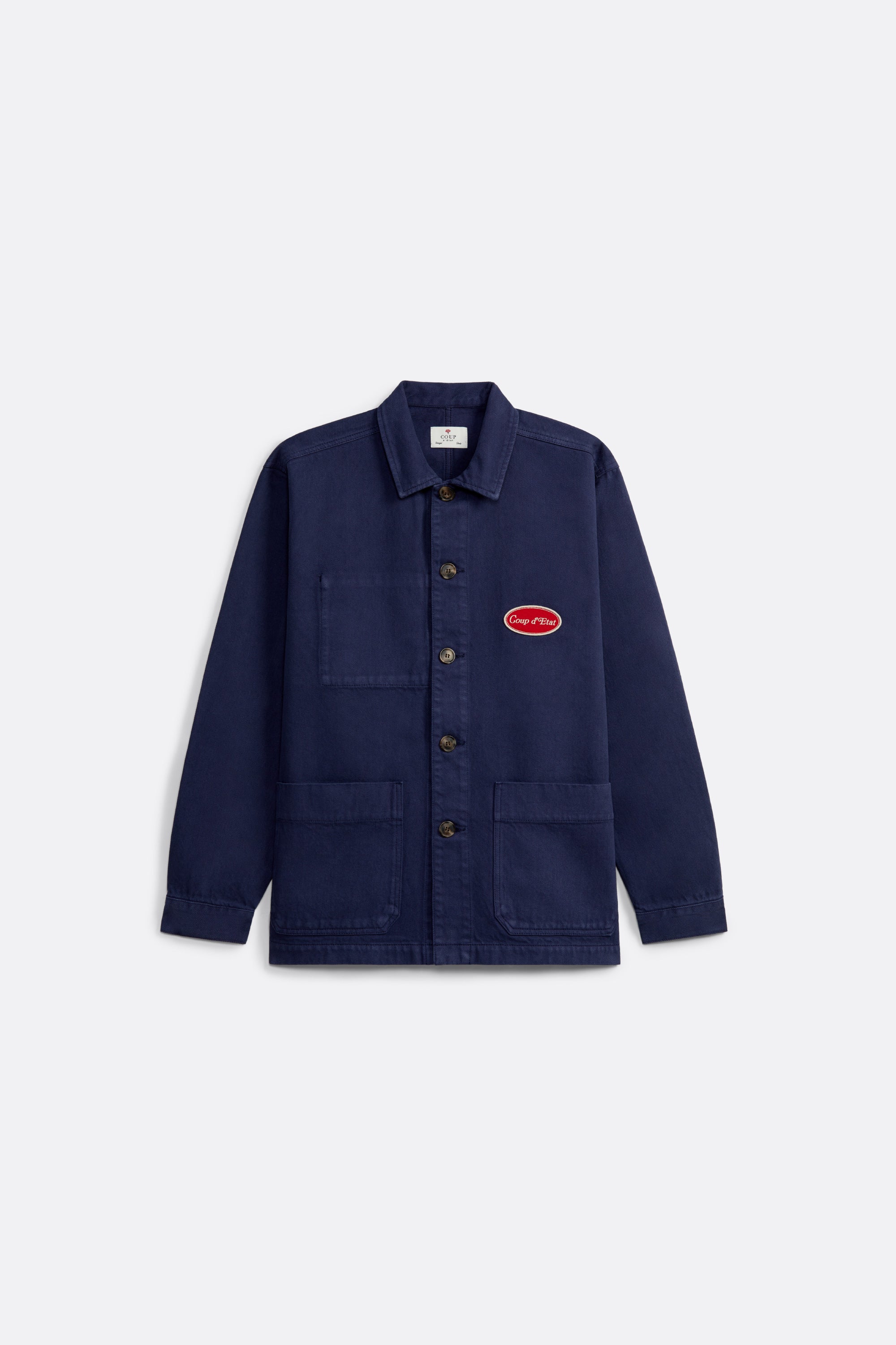 Overshirt in Navy Blue - Coup D'État Portugal