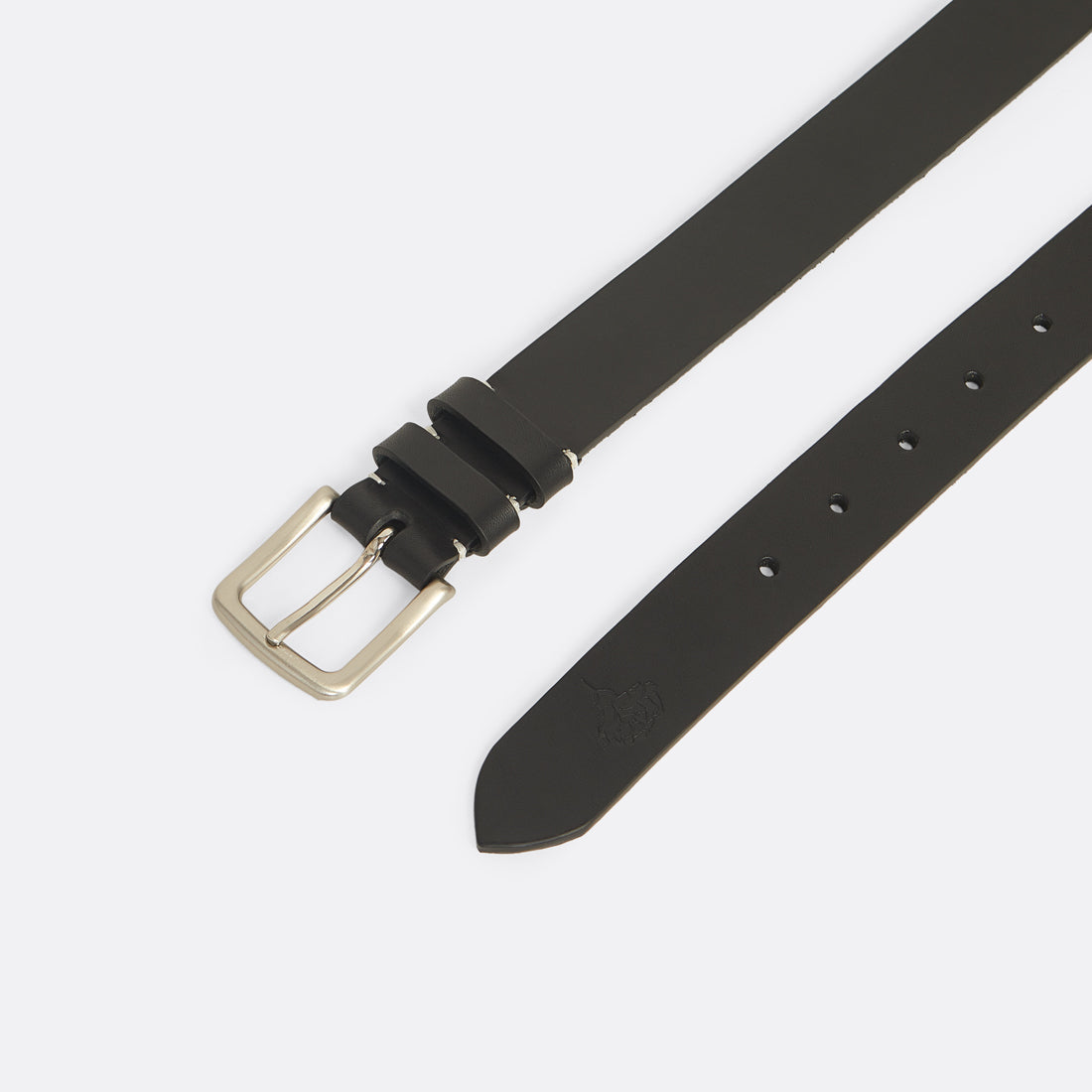 Leather belt in Black - Coup D'État Portugal