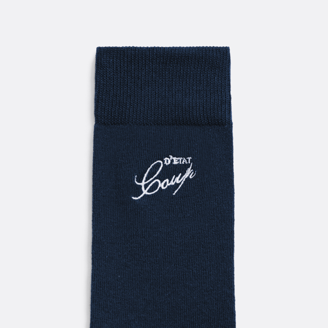 Classic socks in Navy Blue - Coup D'État Portugal