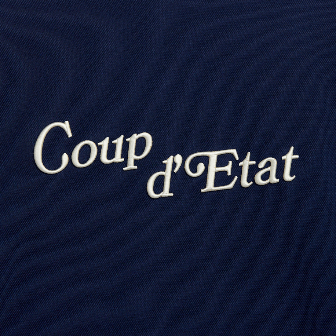 Longsleeve logo t-shirt in Navy blue - Coup D'État Portugal