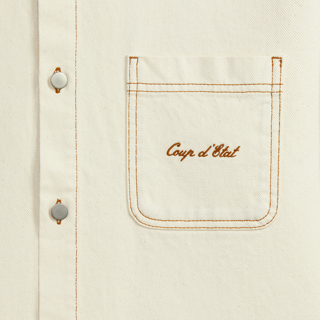 Raw denim Shirt - Coup D'État Portugal
