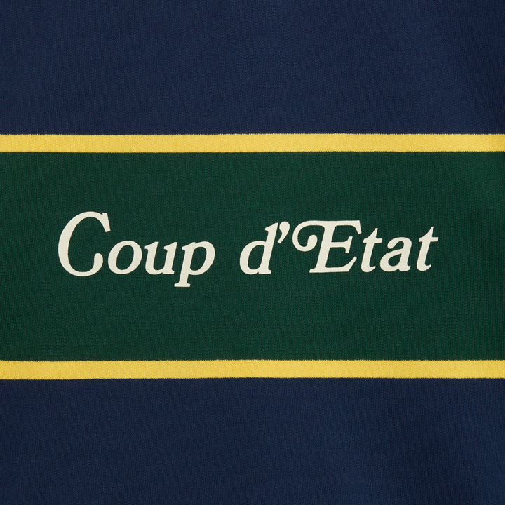 Rugby polo in Navy blue - Coup D'État Portugal