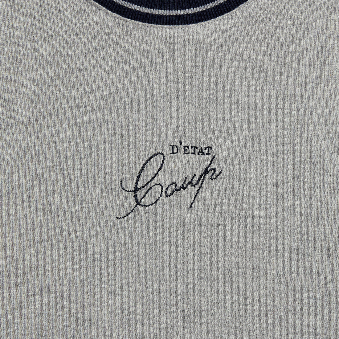 Tank top in Gray - Coup D'État Portugal