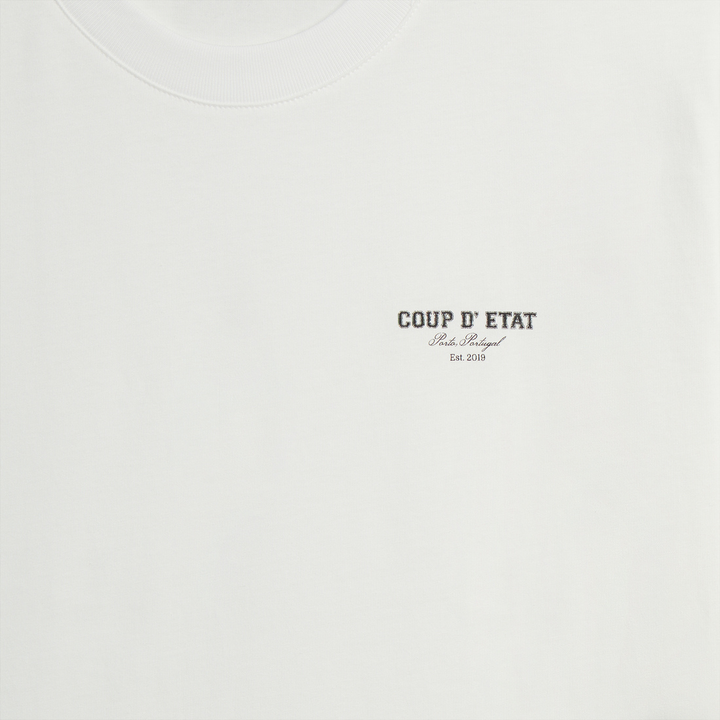 Classic t-shirt in White - Coup D'État Portugal