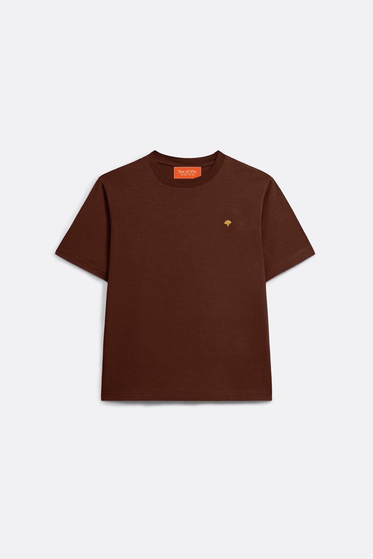Travelling with Follow The Sun - Brown T-shirt - Collaboration with Follow The Sun - Coup D'État Portugal