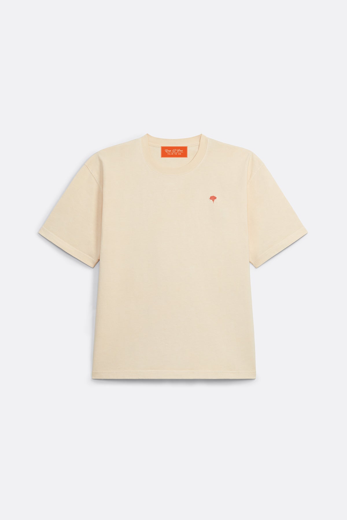 Follow The Sun T-shirt Beige - Collaboration with Follow The Sun - Coup D'État Portugal