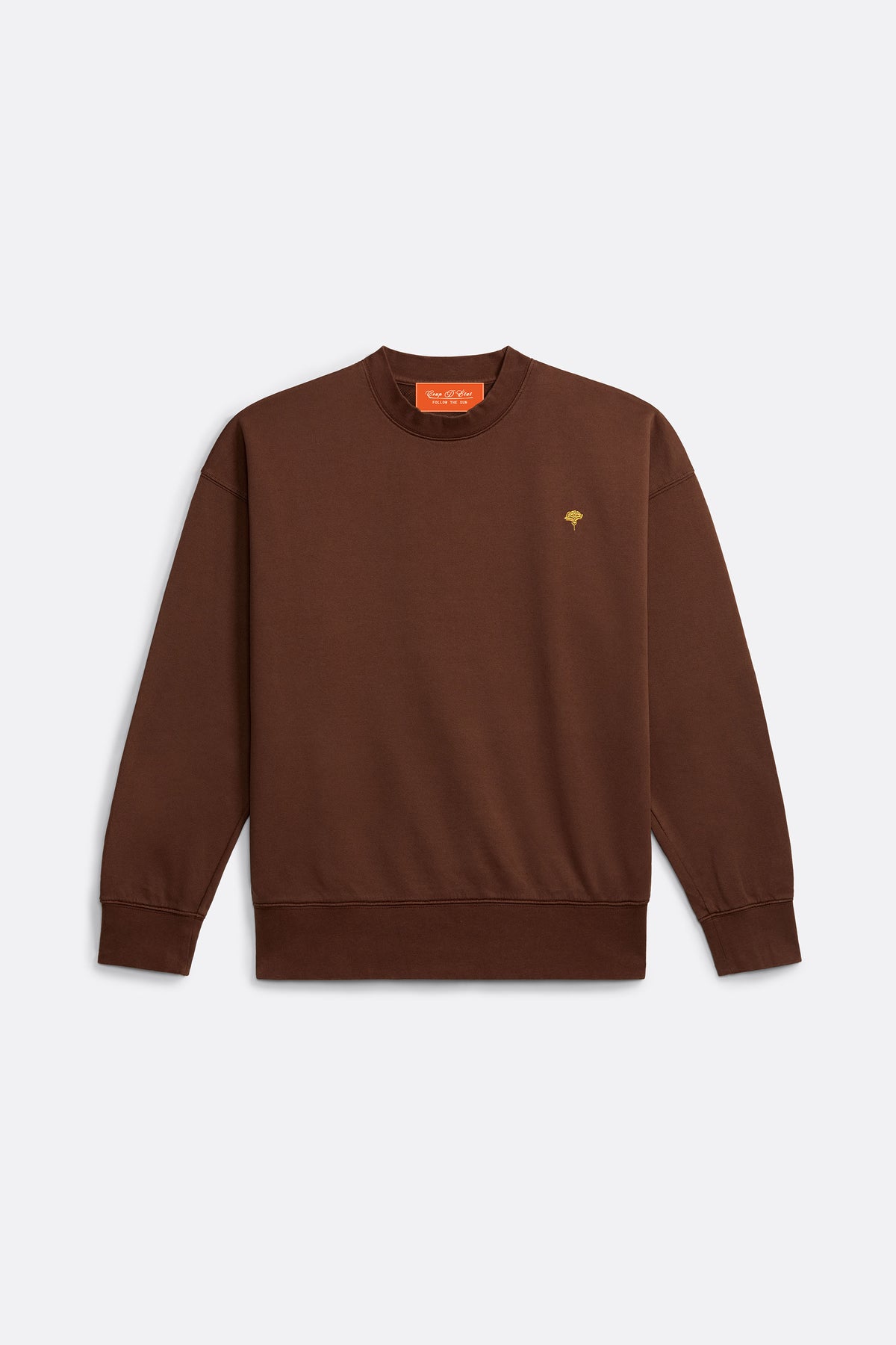 Travelling with Follow The Sun - Sweatshirt Castanha - Collab com Follow The Sun - Coup D'État Portugal